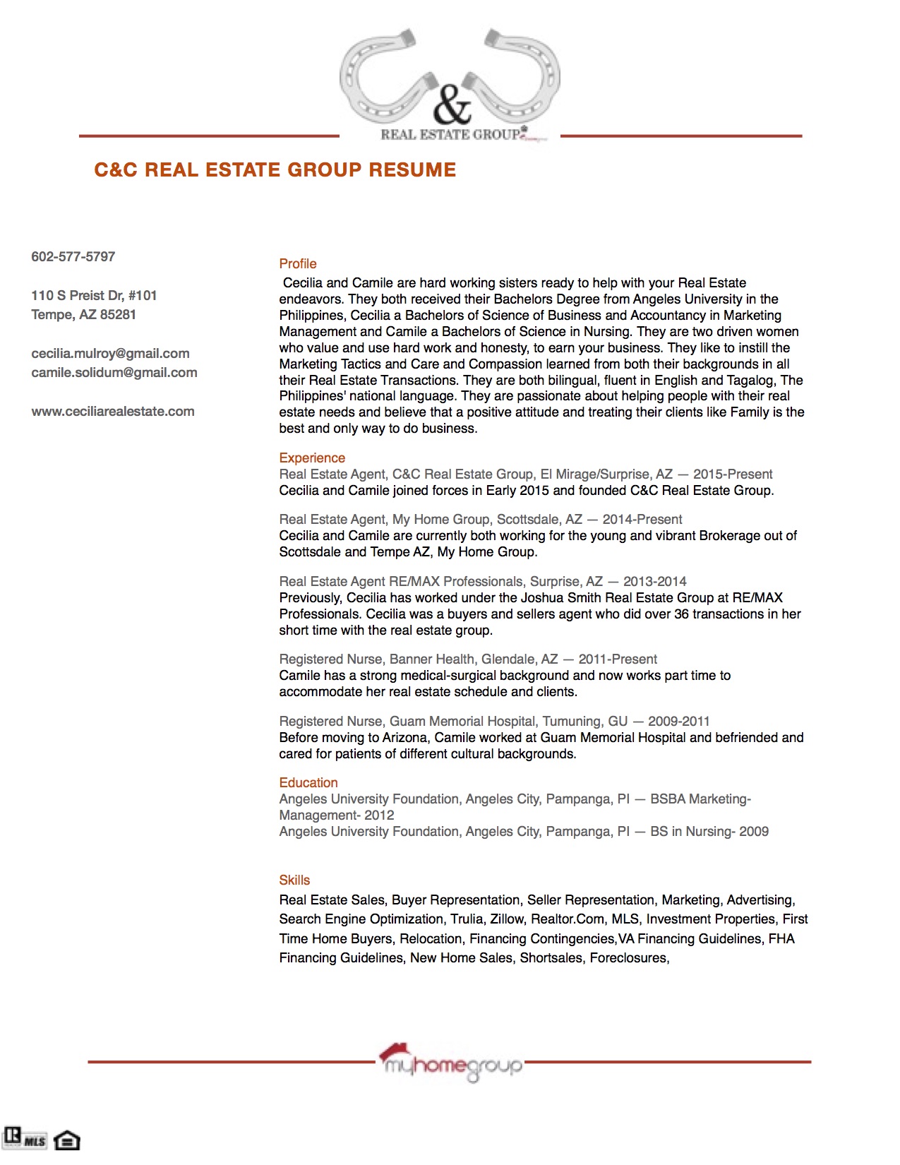 cecilia resume